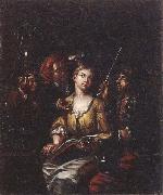 Matthys Naiveu The procuress oil painting